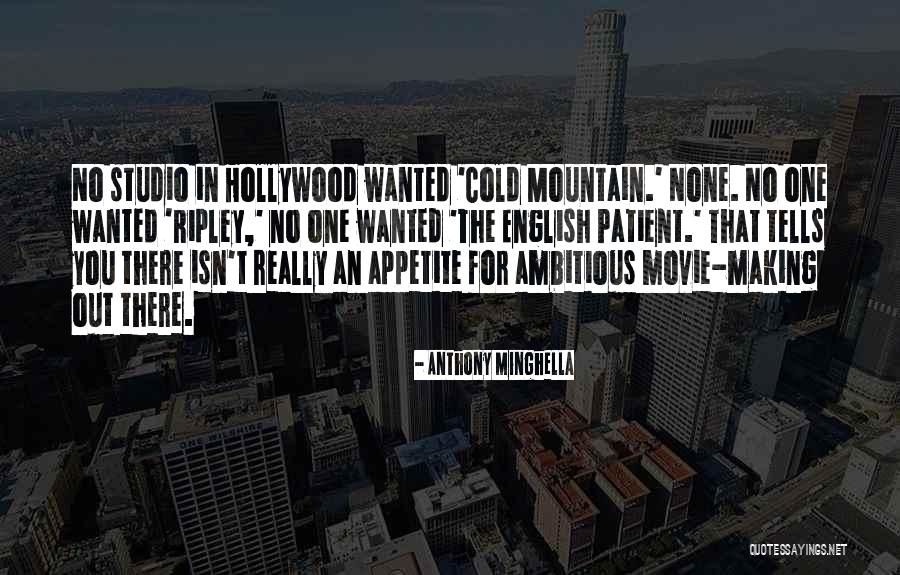 Anthony Minghella Quotes 1663155 Anthony Minghella Quotes 1663155