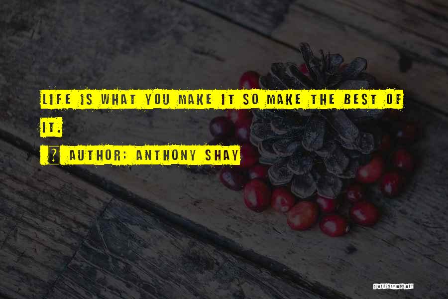 Anthony Shay Quotes 2235103
