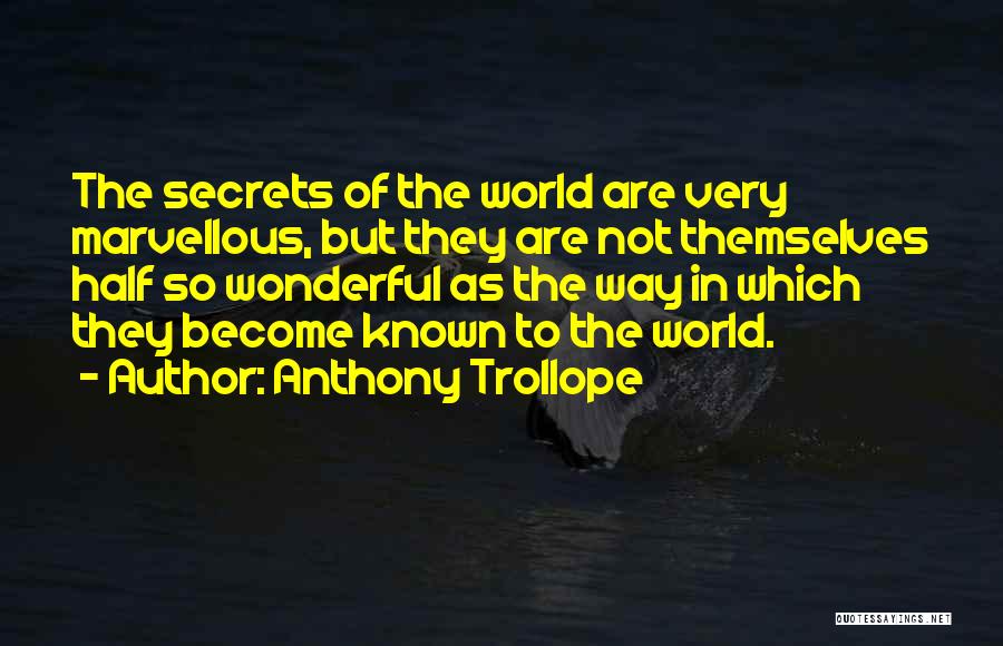 Anthony Trollope Quotes 1314906