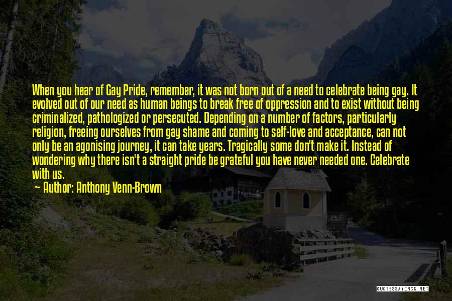 Anthony Venn-Brown Quotes 1158689