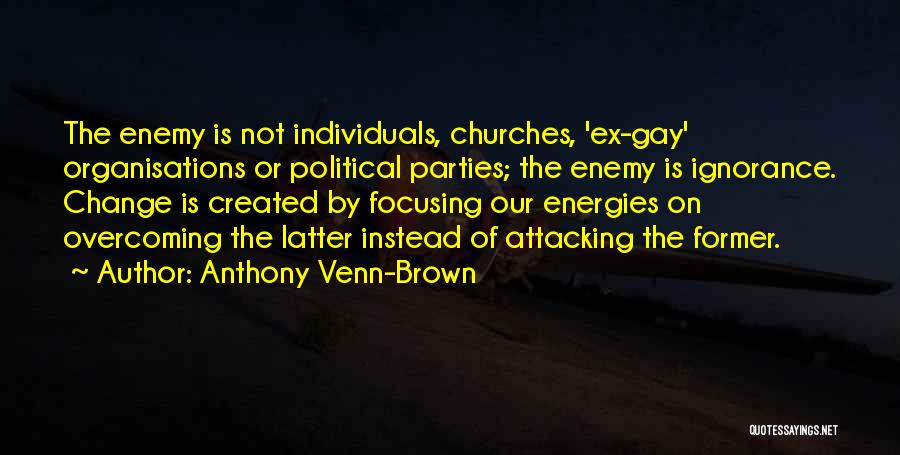 Anthony Venn-Brown Quotes 245503