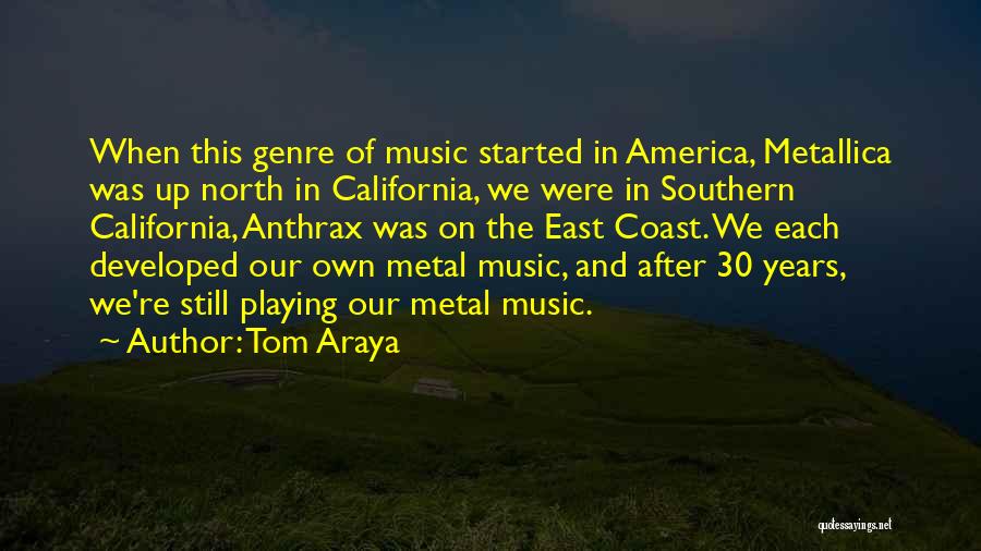 Anthrax Quotes By Tom Araya