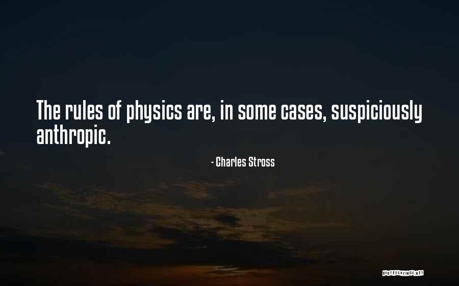 Anthropic Quotes By Charles Stross