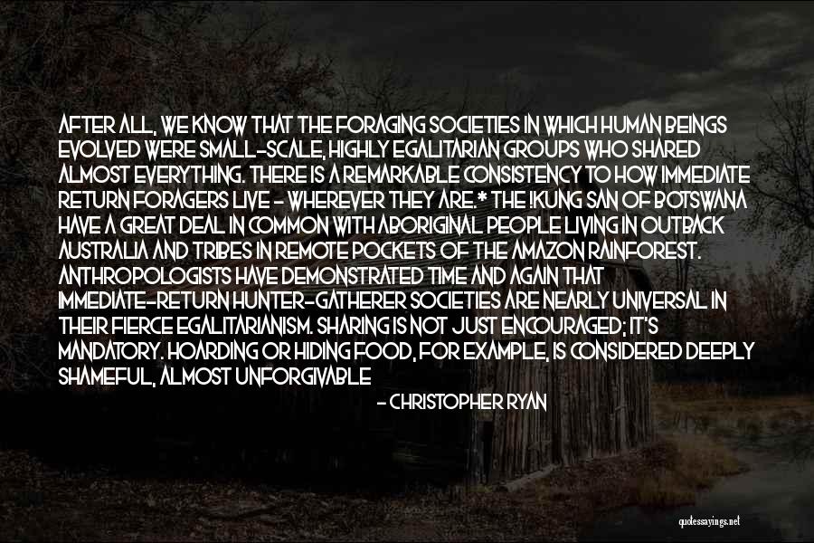 Anthropologists Quotes By Christopher Ryan Anthropologists Quotes By Christopher Ryan