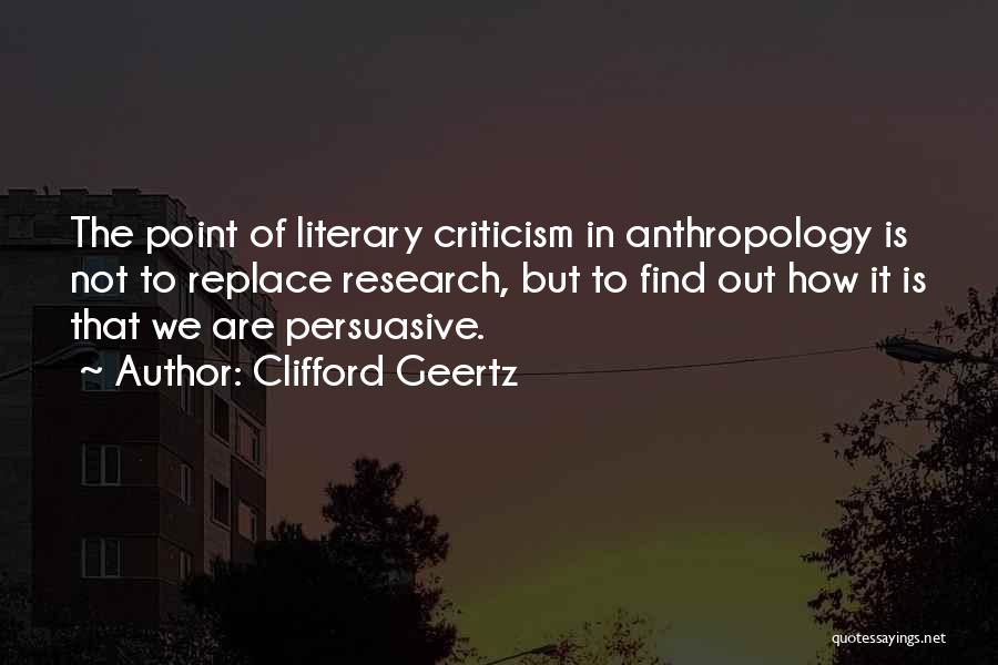 Anthropology Quotes By Clifford Geertz