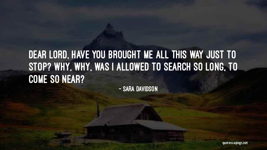 Anti Abortion Protests Quotes By Sara Davidson