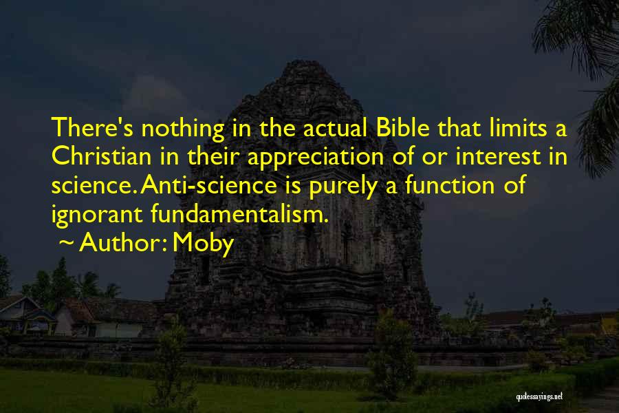 Anti Christian Bible Quotes By Moby