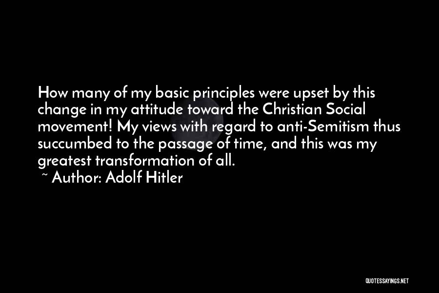 Anti Christian Quotes By Adolf Hitler