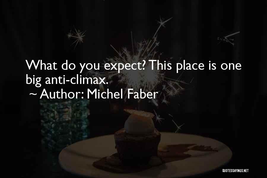 Anti Climax Quotes By Michel Faber