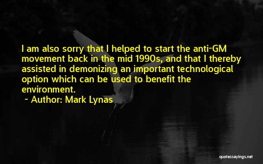 Anti Coc Quotes By Mark Lynas