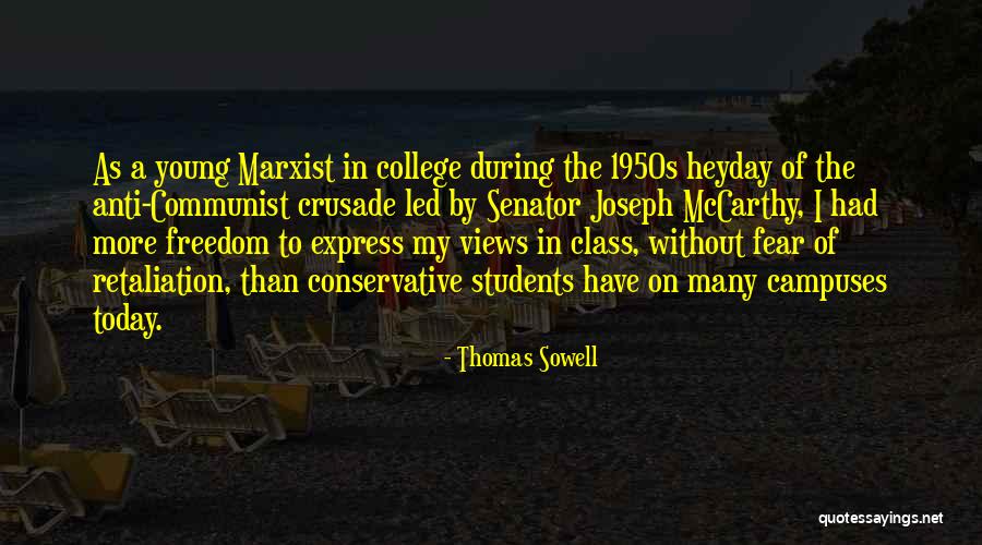 Anti Communist Quotes By Thomas Sowell