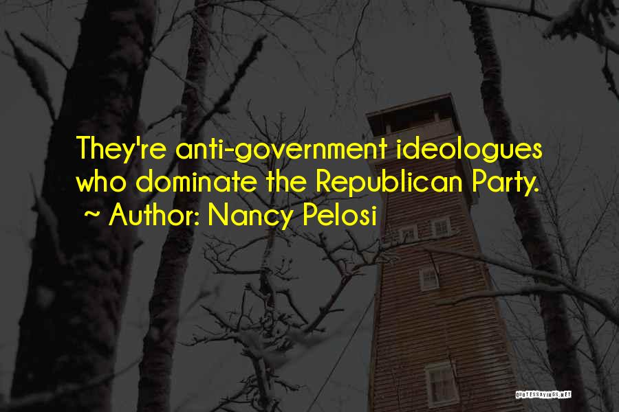 Anti-gay Republican Quotes By Nancy Pelosi