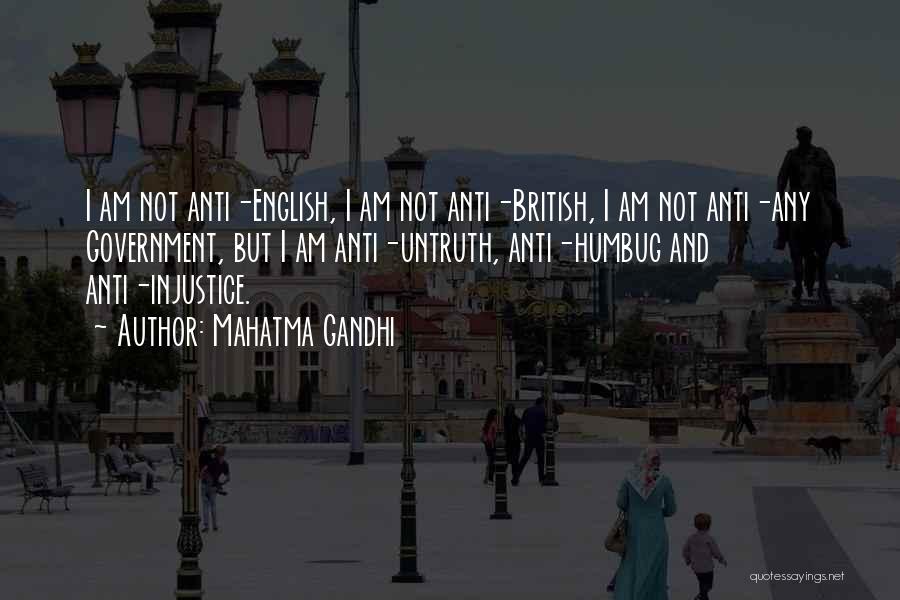 Anti Government Quotes By Mahatma Gandhi
