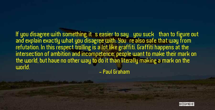 Anti Graffiti Quotes By Paul Graham