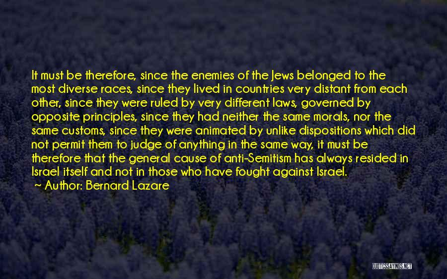 Anti Israel Quotes By Bernard Lazare