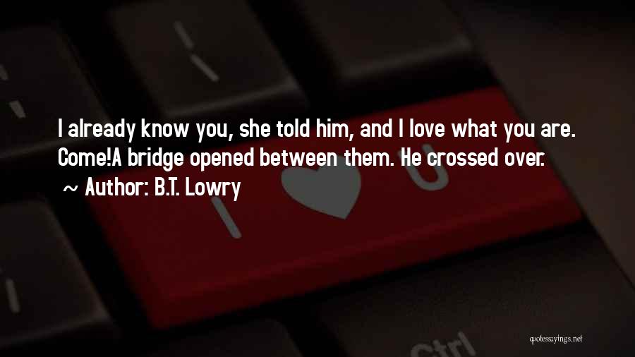 Anti Love Quotes By B.T. Lowry