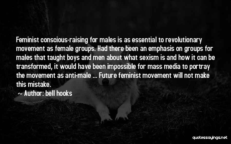 Anti-male Feminist Quotes By Bell Hooks