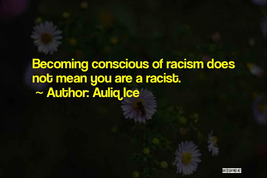 Anti Racist Quotes By Auliq Ice
