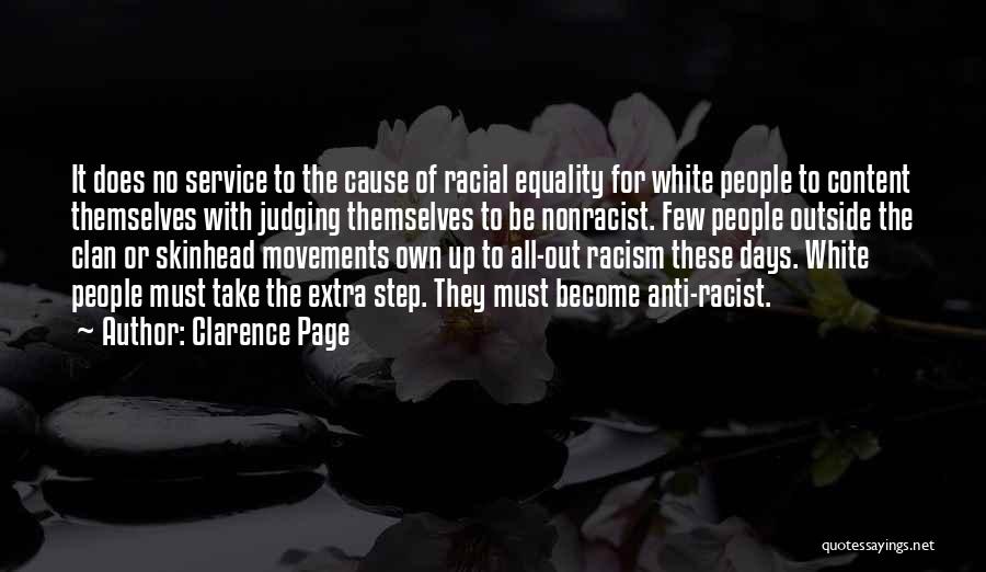 Anti Racist Quotes By Clarence Page