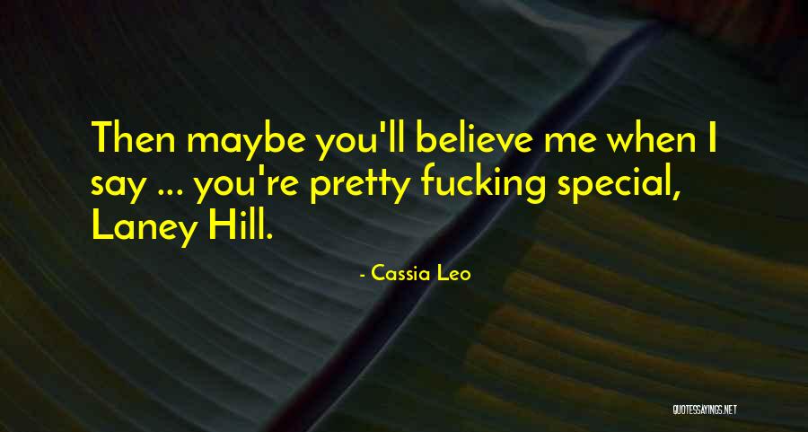 Anti Romance Quotes By Cassia Leo