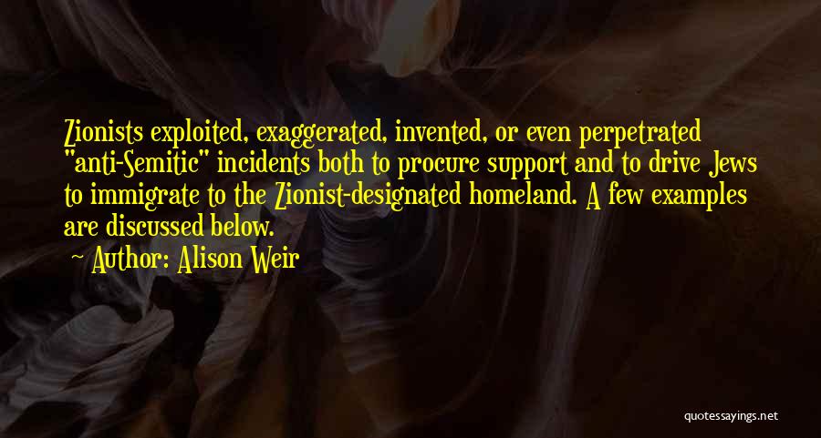 Anti Semitic Quotes By Alison Weir