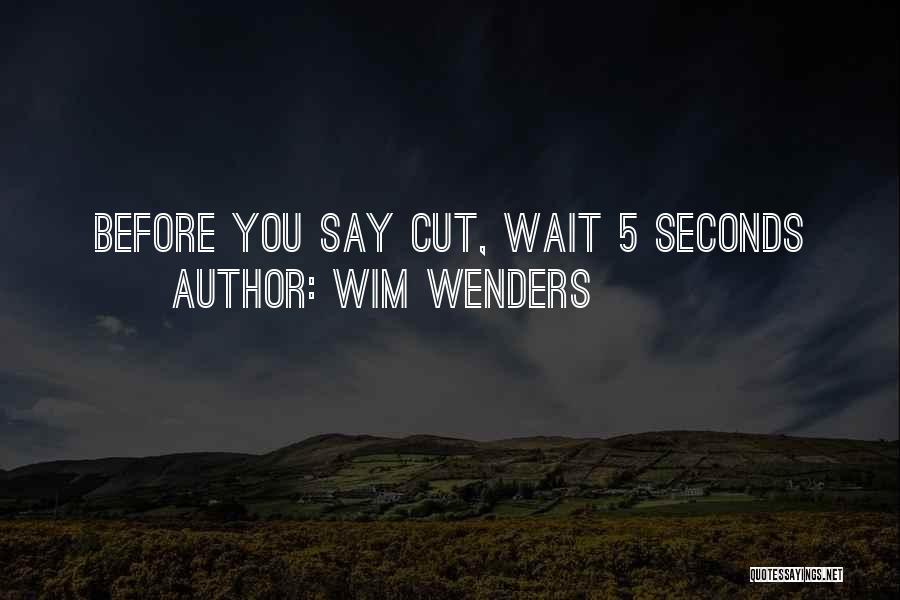 Anti Symbolism Quotes By Wim Wenders