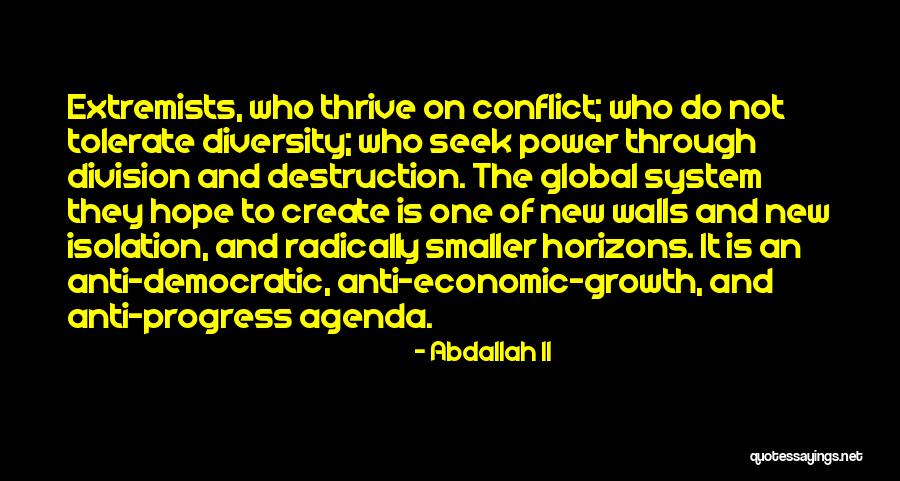 Anti System Quotes By Abdallah II