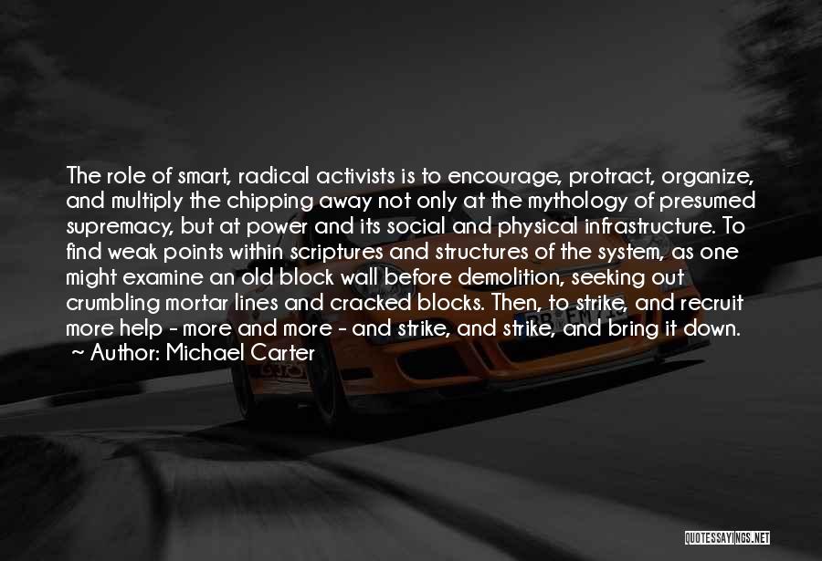 Anti System Quotes By Michael Carter