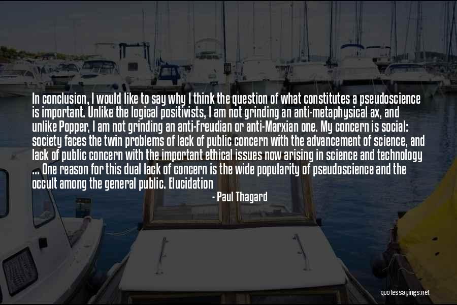 Anti Technology Quotes By Paul Thagard