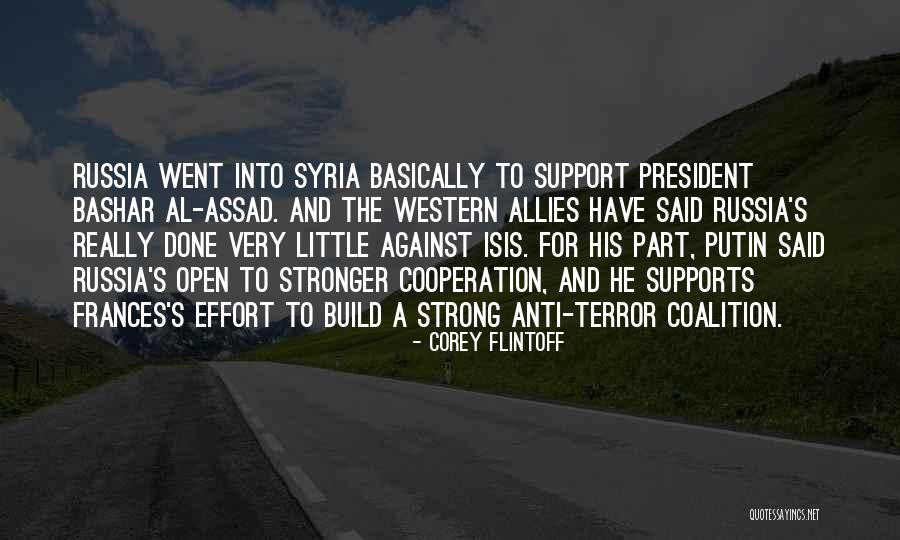 Anti Terror Quotes By Corey Flintoff