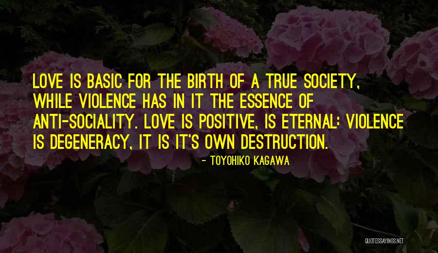 Anti Violence Quotes By Toyohiko Kagawa