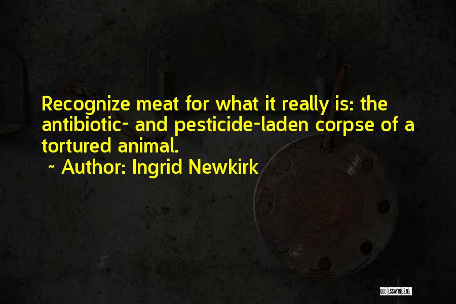 Antibiotic Quotes By Ingrid Newkirk