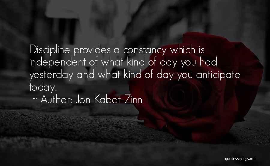 Anticipate Quotes By Jon Kabat-Zinn