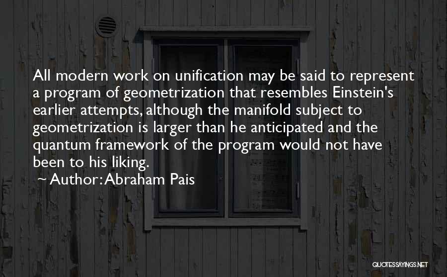 Anticipated Quotes By Abraham Pais