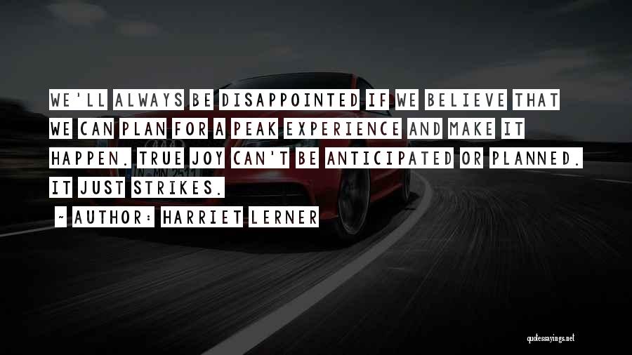 Anticipated Quotes By Harriet Lerner