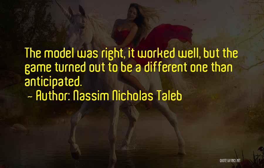 Anticipated Quotes By Nassim Nicholas Taleb