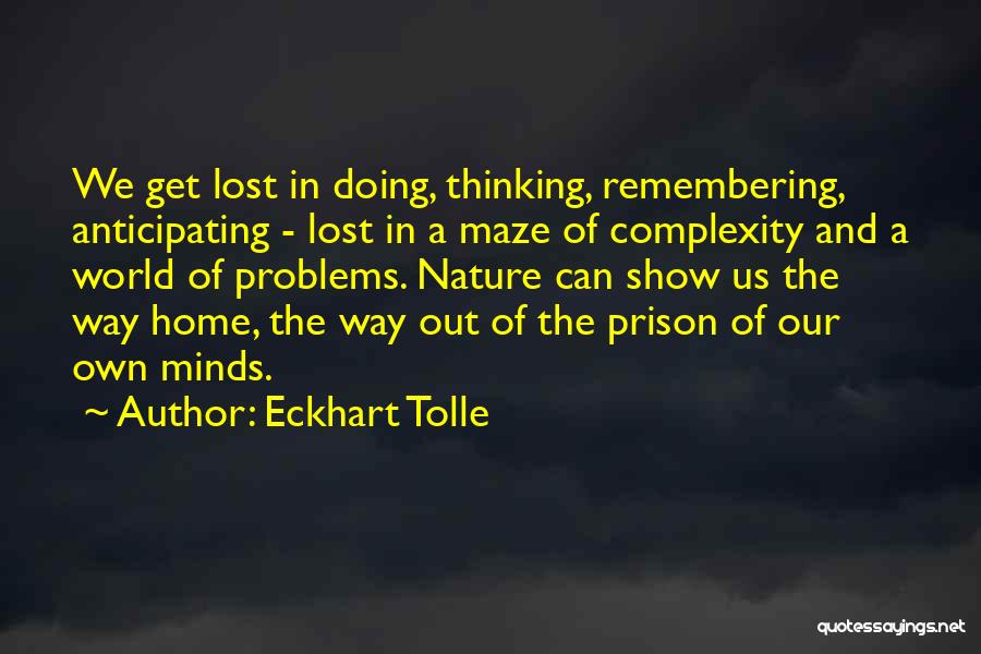 Anticipating Problems Quotes By Eckhart Tolle