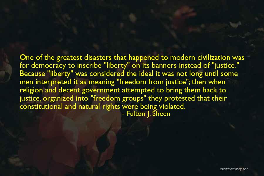 Antiguamente La Quotes By Fulton J. Sheen Antiguamente La Quotes By Fulton J. Sheen