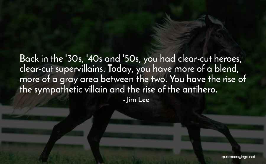Antihero Quotes By Jim Lee Antihero Quotes By Jim Lee
