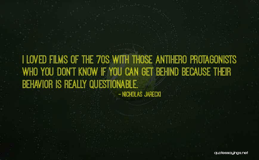 Antihero Quotes By Nicholas Jarecki Antihero Quotes By Nicholas Jarecki