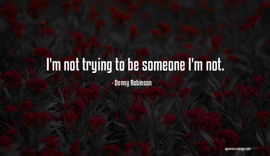 Antinovel Example Quotes By Donny Robinson
