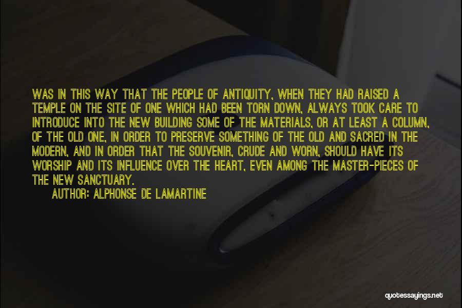 Antiquity Quotes By Alphonse De Lamartine