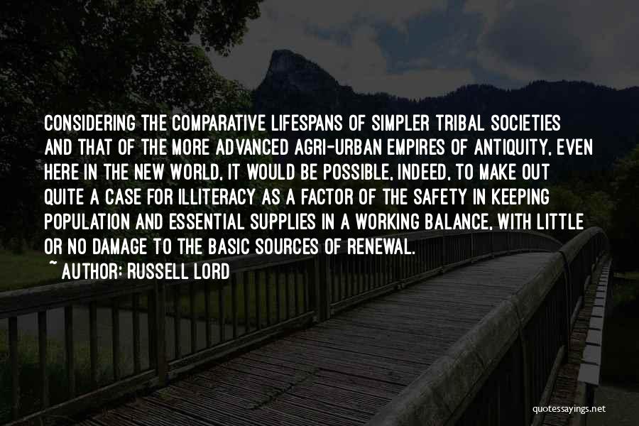 Antiquity Quotes By Russell Lord