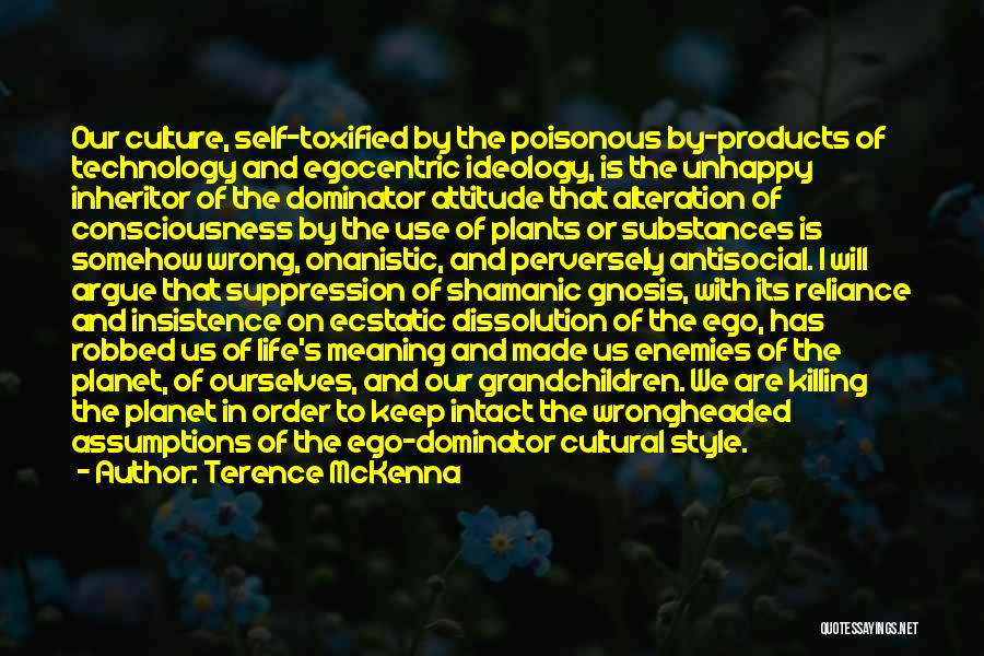 Antisocial Quotes By Terence McKenna