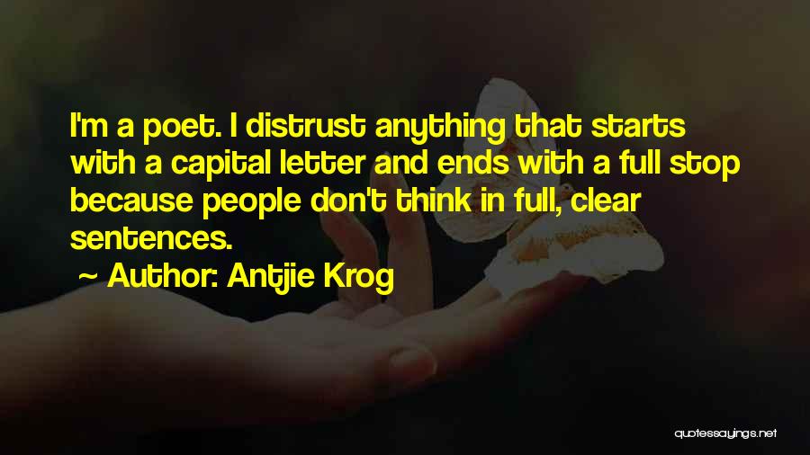 Antjie Krog Quotes 2263430