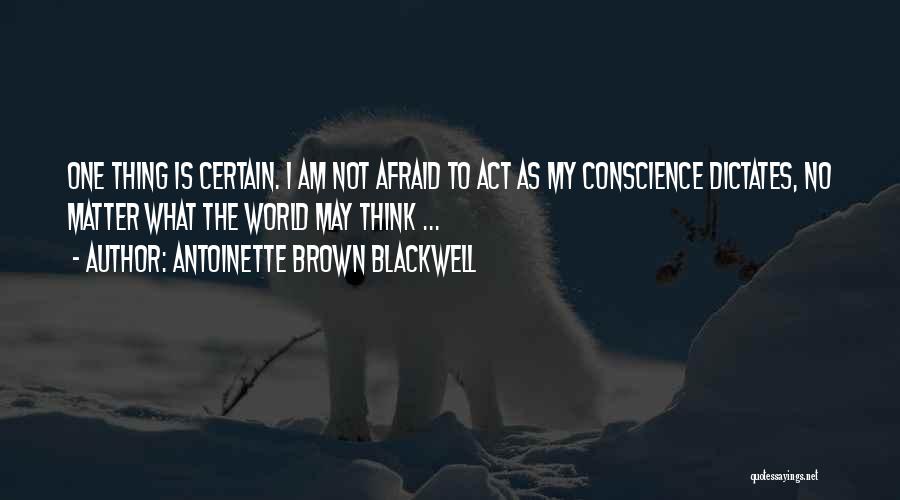 Antoinette Blackwell Quotes By Antoinette Brown Blackwell