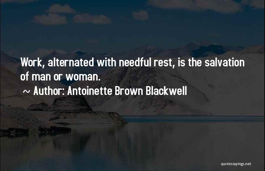 Antoinette Blackwell Quotes By Antoinette Brown Blackwell