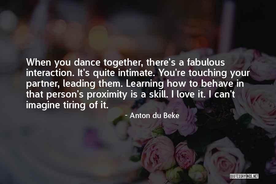 Anton Du Beke Quotes 1532605 Anton Du Beke Quotes 1532605