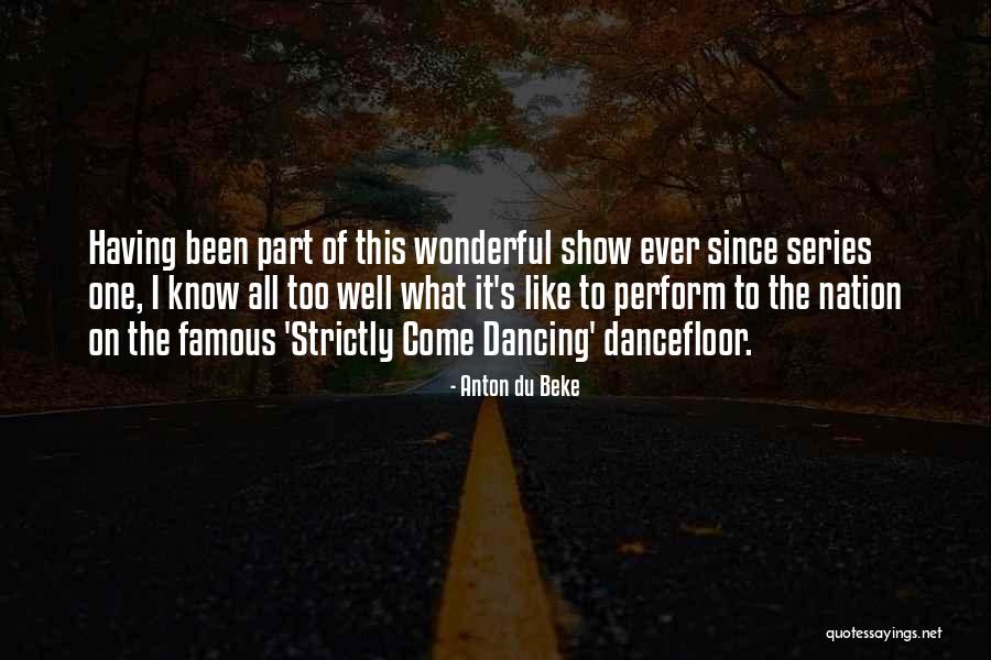 Anton Du Beke Quotes 701565 Anton Du Beke Quotes 701565
