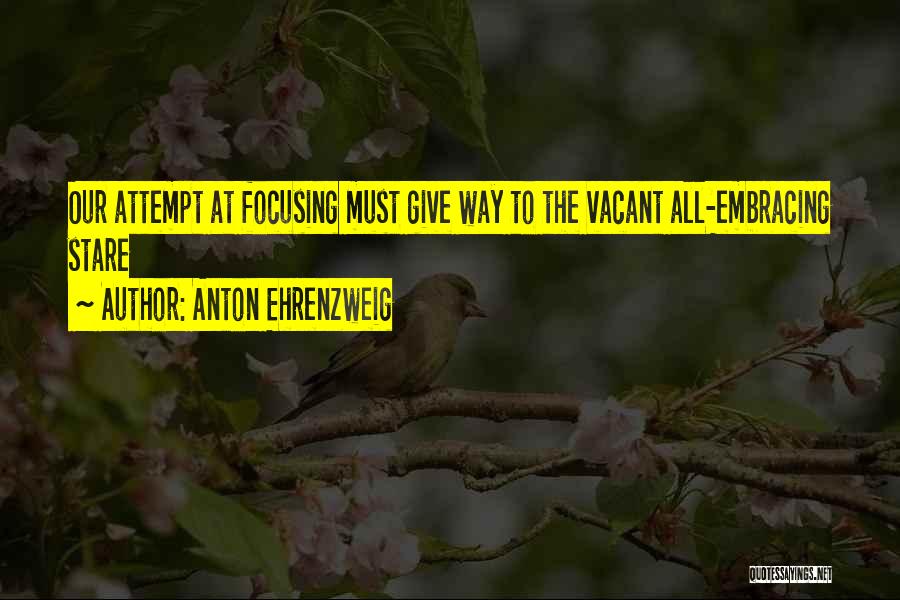 Anton Ehrenzweig Quotes 1785065